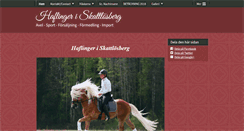 Desktop Screenshot of haflinger.se